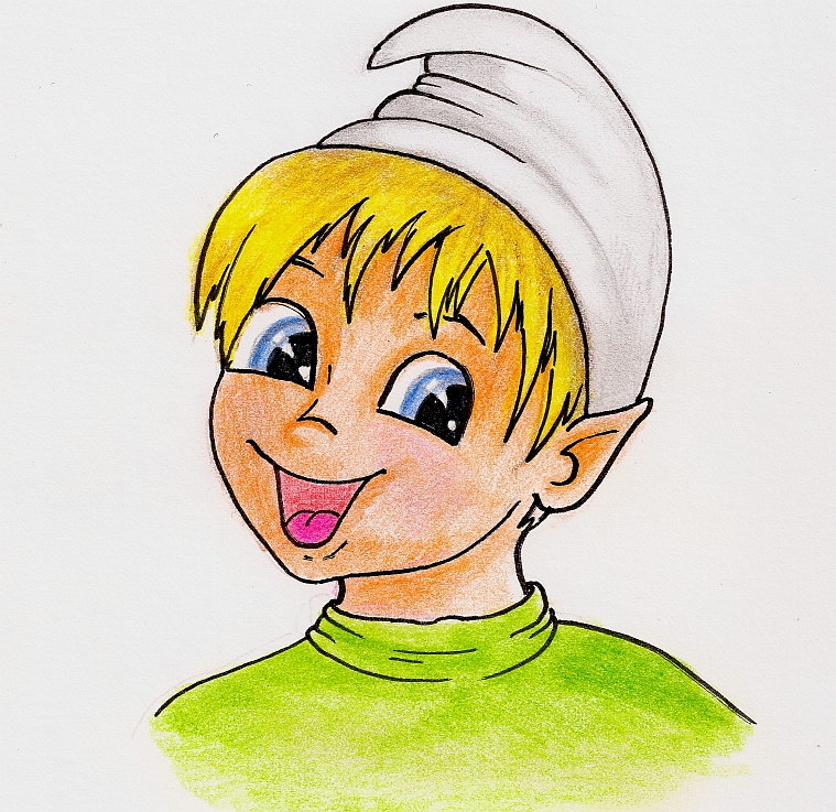 Skřítek Lupínek vyrušuje při vyučování